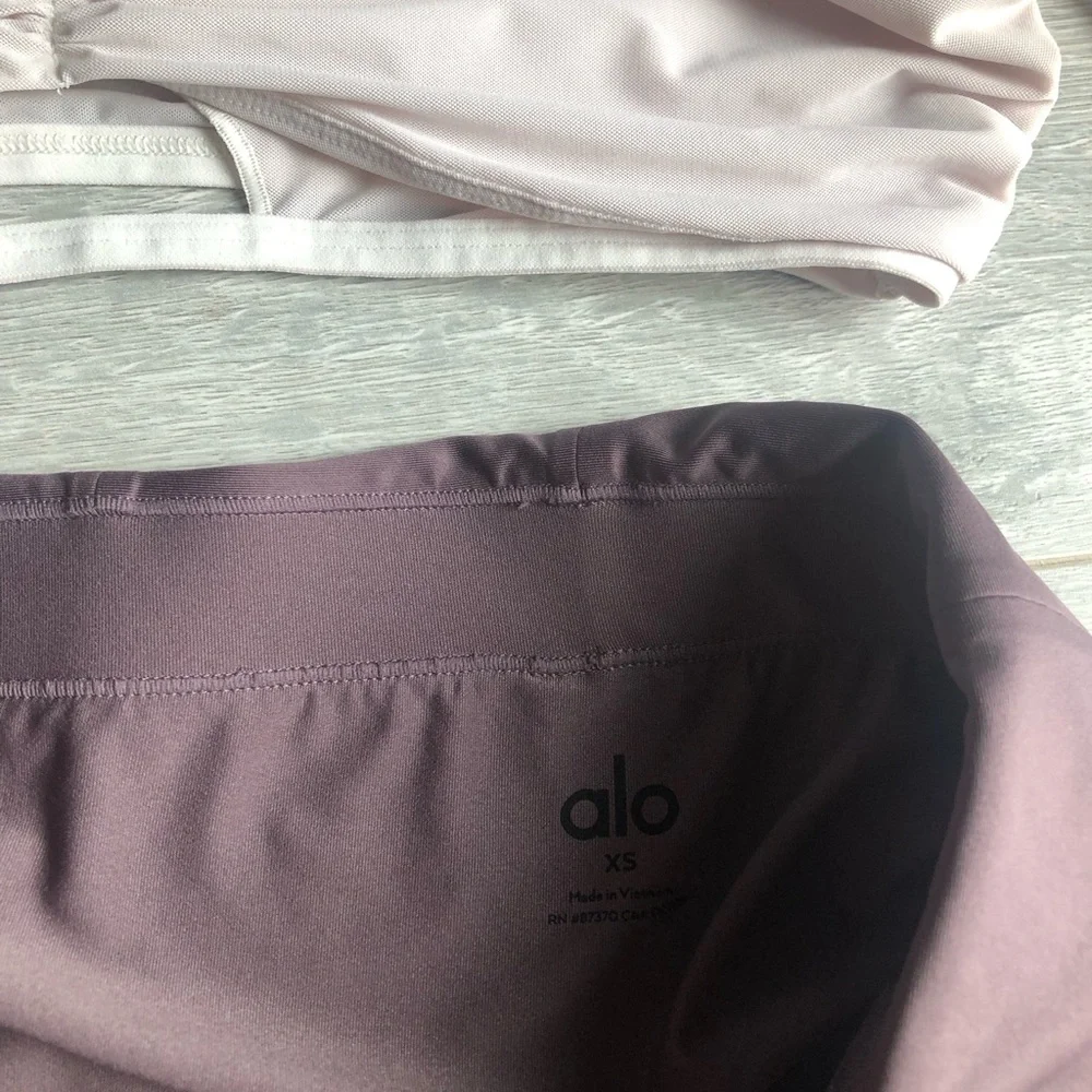 Alo Skirt and shirt Set